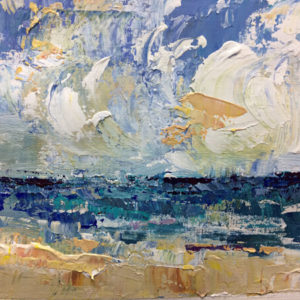 Blue Seas by Artist Michele Francoeur